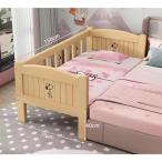 子供ベッド 赤ちゃん 階段 木製 木製 天然木 シングルベッド おしゃれ 子供部屋 一人暮らし 出産祝い　入学式　プレゼント　サイズ選択可能 柵付き