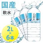 水 2リットル 6本 水 2L ミネラルウォーター 2L 6本 みず 天然水 2L 6本 自然の恵み LDC ライフドリンクカンパニー 代引不可