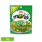 miino ミーノ そら豆 しお味 28g カルビー お菓子 豆菓子 スナック菓子 豆そのままの素材感 まるごと素揚げ おつまみ Calbee *
