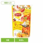 ショッピングはちみつ紅茶 リプトン フルーツインティー ピーチ・ストロベリー＆マンゴー ティーバッグ 8袋×4個 キーコーヒー