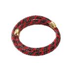 ブレスレット おしゃれ 効果 悩み 解決 レッド 静電気 防止 フリーサイズ レッド 日本製 静電気防止ブレスレット サンダーガード 赤