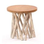 家具 インテリア テーブル サイドテーブル 机 ソファサイド ベッドサイド 花台 天然木 木製 アジアン エスニック 南国 バリ ナチュラル リゾート  ...