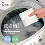 洗濯槽クリーナー 洗濯機 洗濯槽快 2包組ネットつき かび臭い ホタテ貝殻 カビ 臭い 洗濯槽 洗濯槽快 除菌 消臭 カビ取り カビ防止 使い切り 分...