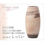 ショッピング花瓶 花器 花入   しっくい G5-28-10 花瓶 信楽焼 n