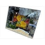 プリザーブドフラワー　ミラーフレームパピヨン　白フレーム　新築・新居・引越し・開店・開院・お誕生日・などの御祝い・送別に