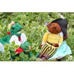 Yahoo! Yahoo!ショッピング(ヤフー ショッピング)布おもちゃ  布人形   変身人形  フリップオーバードール 長ぐつをはいたねこ&かえるの王子さま   2個組みギフトセット  童話の世界   人形劇   幼児教育