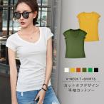 カットソーTシャツ半袖レディースト...