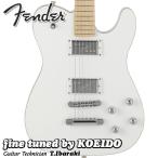 Fender Made In Japan HARUNA TELECASTER Boost Arctic White (Fine Tuned by KOEIDO)(フェンダーストラップ付き)スキャンダル　エレキギター