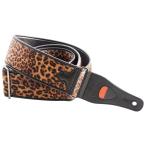Righton! STRAPS LEOPARD Beige ライトオン！ストラップス(レターパック発送) ギターストラップ　スペイン製 ヒョウ柄