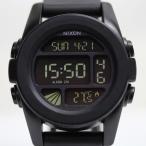/MT1813/中古/NIXON THE UNIT ユニット ニクソン 腕時計 メンズ ブラック デジタル NA197000-00 オールブラック/あすつく