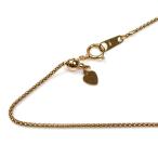 ショッピングピンクゴールド K18PG ピンクゴールド ネックレス 3.0g 〜46cm デザイン レディース 中古