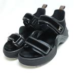 LOUIS VUITTON ルイ・ヴィトン LVアークライト・ライン サンダル ブラック CL0233 size 37 1/2 レディース 中古