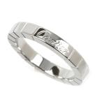 CARTIER カルティエ K18WG ホワイトゴールド ラニエール リング・指輪 9号 49 5.9g レディース 中古