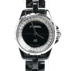 CHANEL シャネル J12?XS 腕時計 電池式 ブラック H5235 19mm レディース 中古 美品