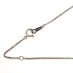 Pt850プラチナ ネックレス 喜平2面カット 2.9g 40cm レディース 中古
