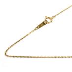 ショッピング古 K18YG イエローゴールド ネックレス 小豆 1.8g 40cm レディース 中古