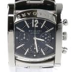 BVLGARI ブルガリ アショーマ クロノグラフ 腕時計 自動巻き AA48SCH メンズ 中古