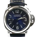 OFFICINE PANERAI オフィチーネパネライ ルミノール ロゴ ブルー マーレ 腕時計 手巻き PAM01085 メンズ 中古