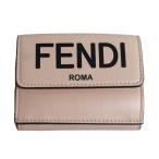 ショッピングフェンディ FENDI フェンディ 三つ折り ミニ財布 FENDI ROMA 三つ折り財布 ピンク 8M0395 ADP6 F1CN7 レディース 中古