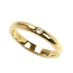 TIFFANY&Co. ティファニー K18YG イエローゴールド スタッキングバンド ダイヤ リング・指輪 ダイヤモンド 6.5号 中古 美品