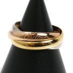 CARTIER カルティエ K18YG/PG/WG トリニティ リング・指輪 B4234200 14号 54 7.5g レディース 中古 美品