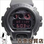 カシオ CASIO 海外モデル 腕時計 DW-6900MS-1 G-SHOCK マットブラック レッドアイ MAT BLACK RED EYE/中古/質屋出店/あすつく/MT954
