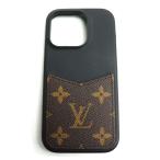 LOUIS VUITTON Louis * Vuitton iPhone бампер 16PRO iPhone кейс монограмма M12551 женский б/у прекрасный товар 