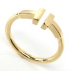 TIFFANY&Co. ティファニー K18YG イエローゴールド Tワイヤー リング・指輪 60147354 10号 3.2g レディース 中古