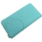 TIFFANY&Co. ティファニー リターントゥティファニー ラージジップウォレット 長財布 ブルー 72020111 レディース 中古 美品