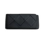 BOTTEGAVENETA ボッテガヴェネタ レザー イントレチャート マネークリップ 609799 メンズ 中古