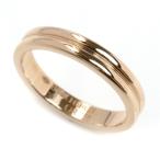 Boucheron ブシュロン K18PG ピンクゴールド ゴドロン リング・指輪 JAL00009 10号 50 3.6g レディース 中古 美品