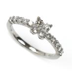 ショッピング古 Vendome Aoyama ヴァンドーム青山 Pt950プラチナ カローラ リング・指輪 ダイヤモンド0.37ct 7号 2.6g レディース 中古 美品