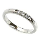 MIKIMOTO ミキモト Pt950プラチナ リング・指輪 ダイヤモンド0.06ct 9.5号 3.9g レディース 中古 美品