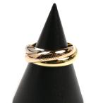 CARTIER カルティエ K18YG/PG/WG トリニティ リング・指輪 B4234253 13号 53 7.8g レディース 中古 美品