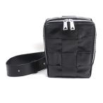 ショッピングボッテガ BOTTEGAVENETA ボッテガヴェネタ マキシイントレチャート カセットスリングバッグ ボディバッグ ブラック 701366 YCQ72 8803 メンズ 中古