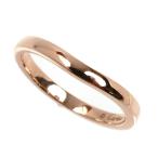 CARTIER カルティエ K18PG ピンクゴールド バレリーナ カーブ ウェディング  リング・指輪 B4098548 8号 48 2.2g レディース 中古 美品