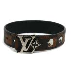 LOUIS VUITTON Louis * Vuitton Damier парусина Vuitton ×NIGOfli end dosip двусторонний браслет M4429E мужской б/у прекрасный товар 