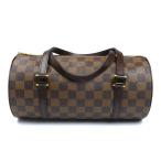 LOUIS VUITTON ルイ・ヴィトン パピヨン26 ハンドバッグ ダミエ ブラウン N51304 レディース 中古