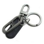 LOUIS VUITTON Louis * Vuitton LV signature цепь брелок для ключа серый M00927 мужской б/у 