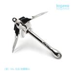  лодка складной якорь,304 нержавеющая сталь сталь лодка glap фланель якорь, лодка якорь акционерное общество S&L лодка для рыбалки для резина каноэ Dinghy яхта 