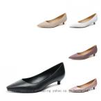 パンプス 痛くない ローヒール ピンヒール 通勤用 オフィスパンプス ポインテッドトゥ ヒール3センチ 美脚パンプス 定番 フォーマル 結婚式 オフィス