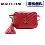 [正規品]送料無料 SAINT LAURENT サンローラン レッド 2WAY ウエストバッグ レディース 534817-DV70W-6805