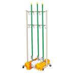 三和体育 モップハンガー 6本掛  学�