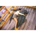 ワニ ぬいぐるみ リアル 大きい鰐 可愛いわに抱き枕 撮影道具 動物園飾り物 贈り物