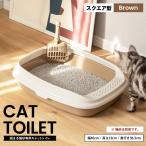 ショッピング猫 トイレ ◆キャットトイレ スクエアＢＲ 猫 トイレ 本体 ネコトイレ 猫用トイレ キャットトイレ しつけ 猫砂 コーナン