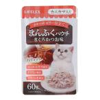 コーナンオリジナル  LIFELEX まんぷくパウチ60g まぐろ＆かつお味 カニカマ入り 赤身／白身ゼリー仕立て 単品