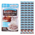 コーナンオリジナル  LIFELEX まんぷくパウチ60g まぐろ＆かつお味 しらす入り 赤身／白身ゼリー仕立て ×48個セット