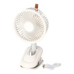 ◆コーナンオリジナル  PortTech　ＵＳＢ首振クリップ扇　ＲＤ０２−ＷＨ　ホワイト