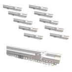 [ отметка 5 раз 4/9( дерево )~] угловой n оригинал эластичный шторная рейка прямоугольник двойной ×10 шт. комплект 