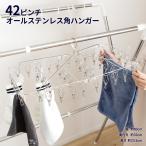 コーナン オリジナル  オールステンレス角ハンガー４２ピンチ　ＫＬ２１−９４９９